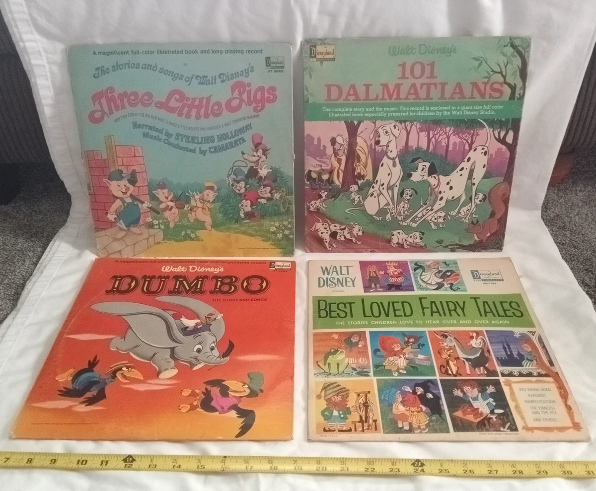 Disney Record Book In Vinyl Records for sale | eBay