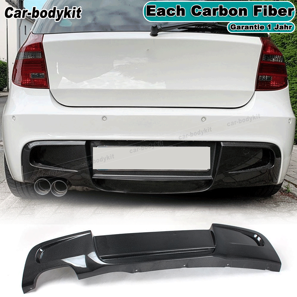 Heckdiffusor Für BMW 1er E81/E87 (09/2004-10/2013) - ABS, Lackierfähig, Performance-Look