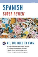 SPANISH SUPER REVIEW (SUPER REVIEWS STUDY GUIDES) (ENGLISH By The Editors Of Rea