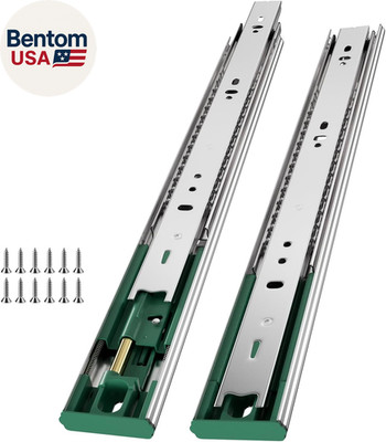 4 Pairs Soft Close Drawer Slides 22 Inch Full Extension Dresser Rails Heavy Duty