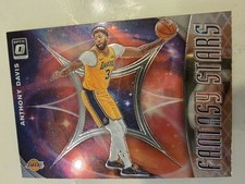 2019 Panini Donruss Optic Anthony Davis Fantasy Stars 8 MINT