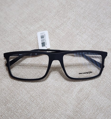 #ad ARNETTE Woot C 7137 01 Mens Full Rim Eyeglasses Black 54 17 140 $114.00 $22.00