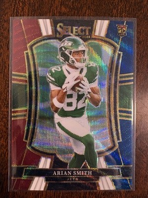 2025 Panini Select Arian Smith Tri Color Prizm /299