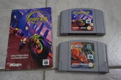 Extreme G + Extreme G XG2 Set Module und Anleitung - Nintendo 64 N64 Nus-006 PAL