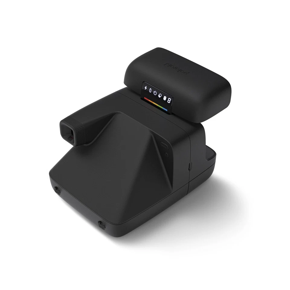 Cámara instantánea abatible Polaroid + paquete de película a color (16 fotos incluidas) - negra... Foto 4 de 4