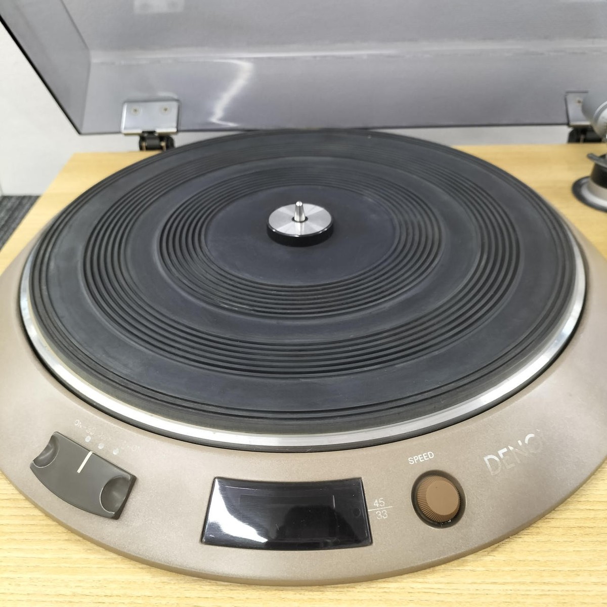 Denon DP-1000 DP-1700 Direct Drive Turntable Record Player Audio Denon DP-1000 DP-1700 Direct Drive Turntable Record Player Audio
