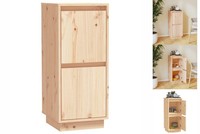 Sideboard 31,5X34X75 Cm Massivholz Kiefer