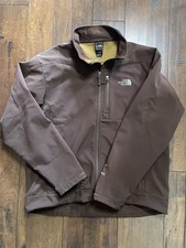 New Men's The North Face Brown Apex Bionic Softshell Jacket Size XL