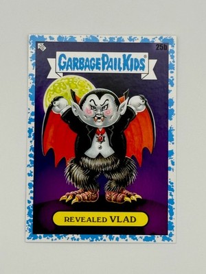 2022 Topps Garbage Pail Kids Book Worms REVEALED VLAD #25b Blue 72/99