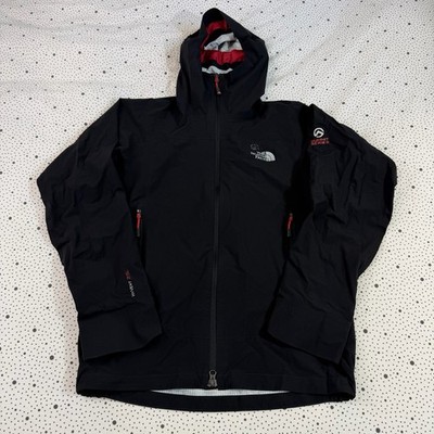 The North Face Summit Series Jacket Men s Small Black Hooded Softshell Ski
