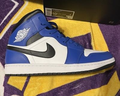 Jordan Air Jordan 1 Mid Game Royal Black White DQ8426-402  display picture 1