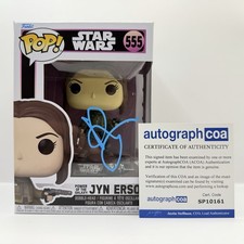 Felicity Jones AUTOGRAPH Rogue One - Jyn Erso Signed Funko Pop ACOA