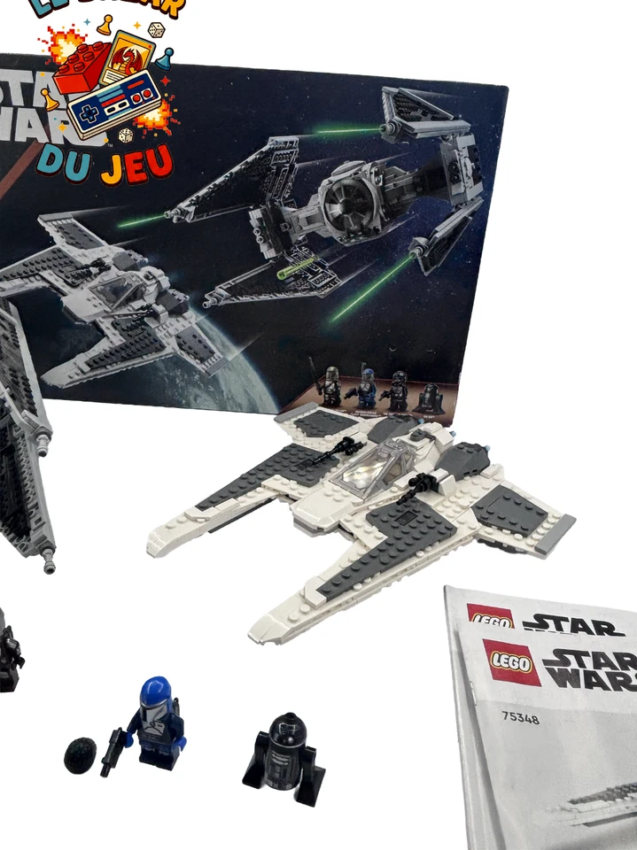 LEGO Star Wars 75348 Mandalorian Fang Fighter vs. TIE Interceptor, photo 3 sur 5