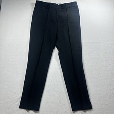Veronica Beard Lago Pintucked Cropped Women s Size 6 Black Tailored Pants