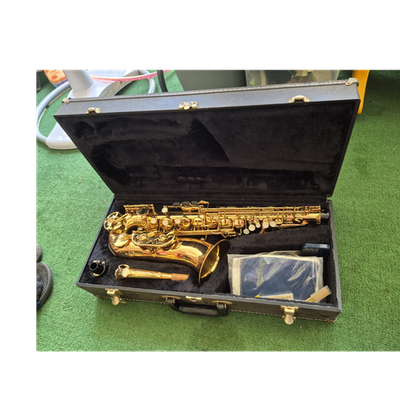 BUFFET CRAMPON EVETTEアルトサックス 管楽器 Evette Buffet Crampon Alto Saxophone Brass Gold Lacquered with
