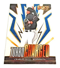 2024 Panini Select #4 Charlee Soto Prospect Turbocharged Minnesota Twins.   W169