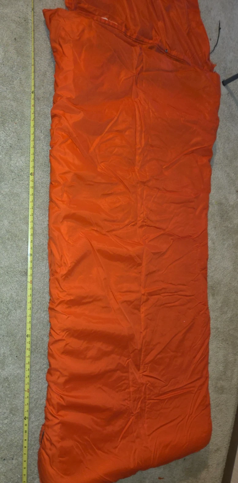 VTG. PHEASANT BIRDS HUNTING Sleeping Bag Coleman? Sears? DACRON 88 ORANGE