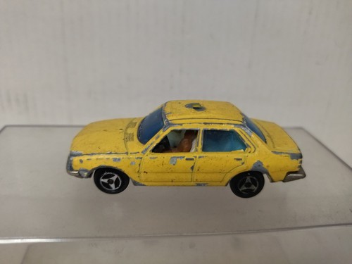 RENAULT 18 TAXI YELLOW DESGUACE 1:60/apx 1:64 MAJORETTE 260 NO BOX - Imagen 5 de 7