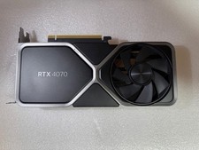 NVIDIA GeForce RTX 4070 Founders Edition 12GB with Adapter Cable (Used)