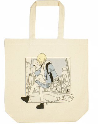 B - SIDE LABEL Tote Bag / Dive into the city Japan