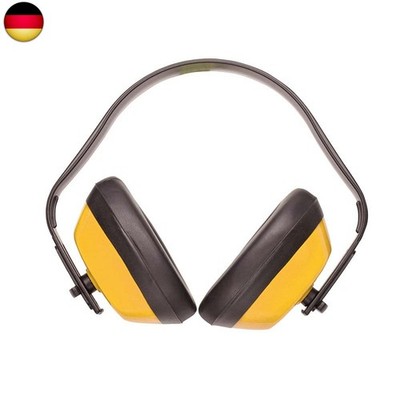 Portwest Klassischer Kapselgehörschutz, Größe: Einheitsgröße, Farbe: Gelb, PW40