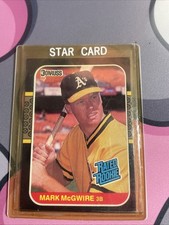 1987 Donruss - Rated Rookie Mark McGwire #46