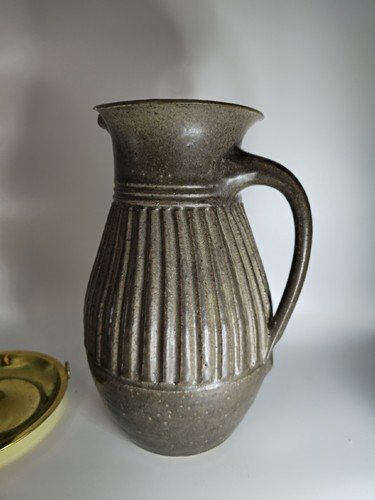 Brocca ceramica Charles Counts gres firmata 9,5 pollici - Foto 16 di 24