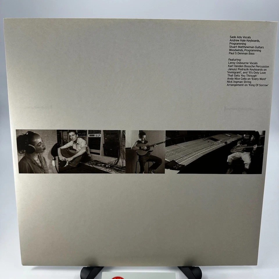 [Great Condition] Sade / Lovers Rock 2000 Original UK Vinyl Foto 4 de 4