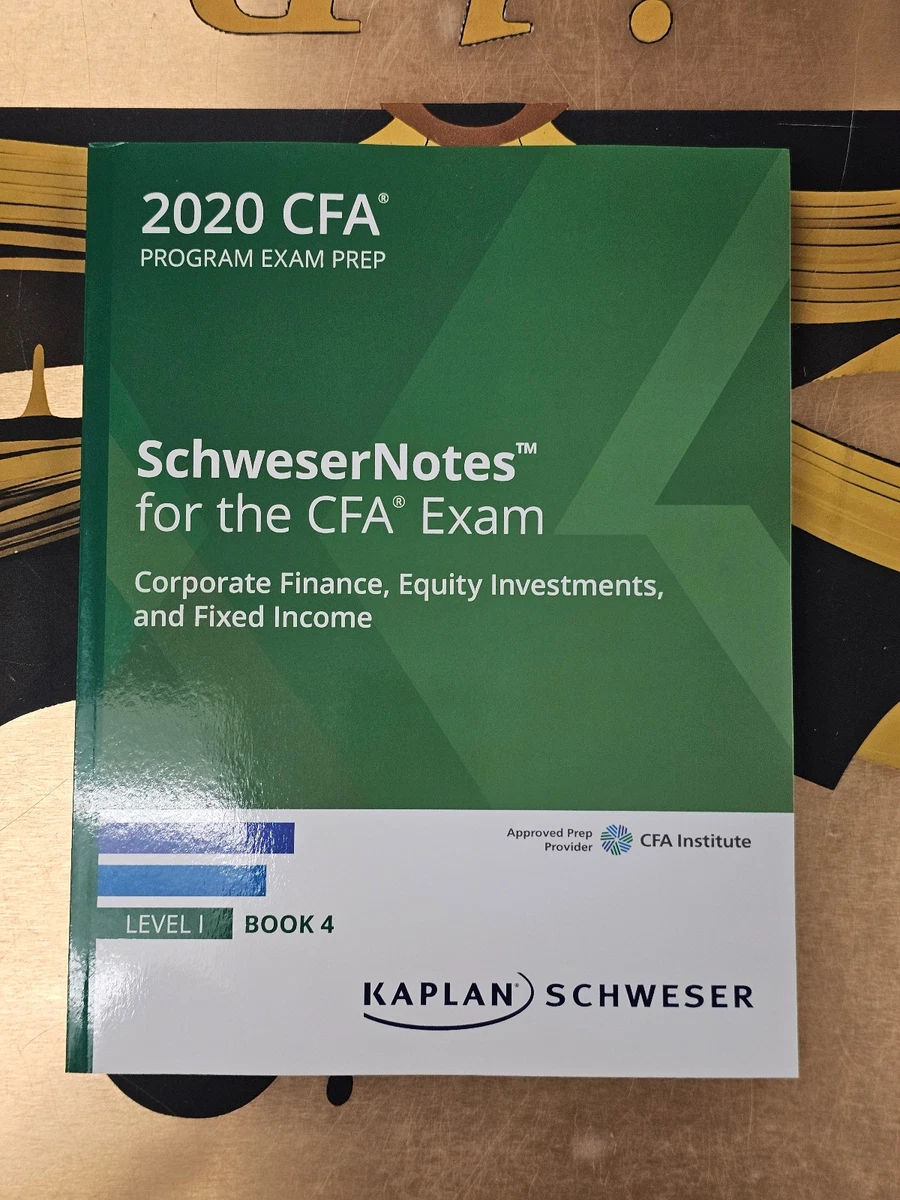 Cfa Level 1 Schweser | eBay