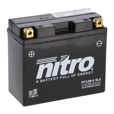 Nitro Batterie 12V 10AH YT12B-4 (für: Benelli Tornado 900 Tre RS TB02 04-06 )
