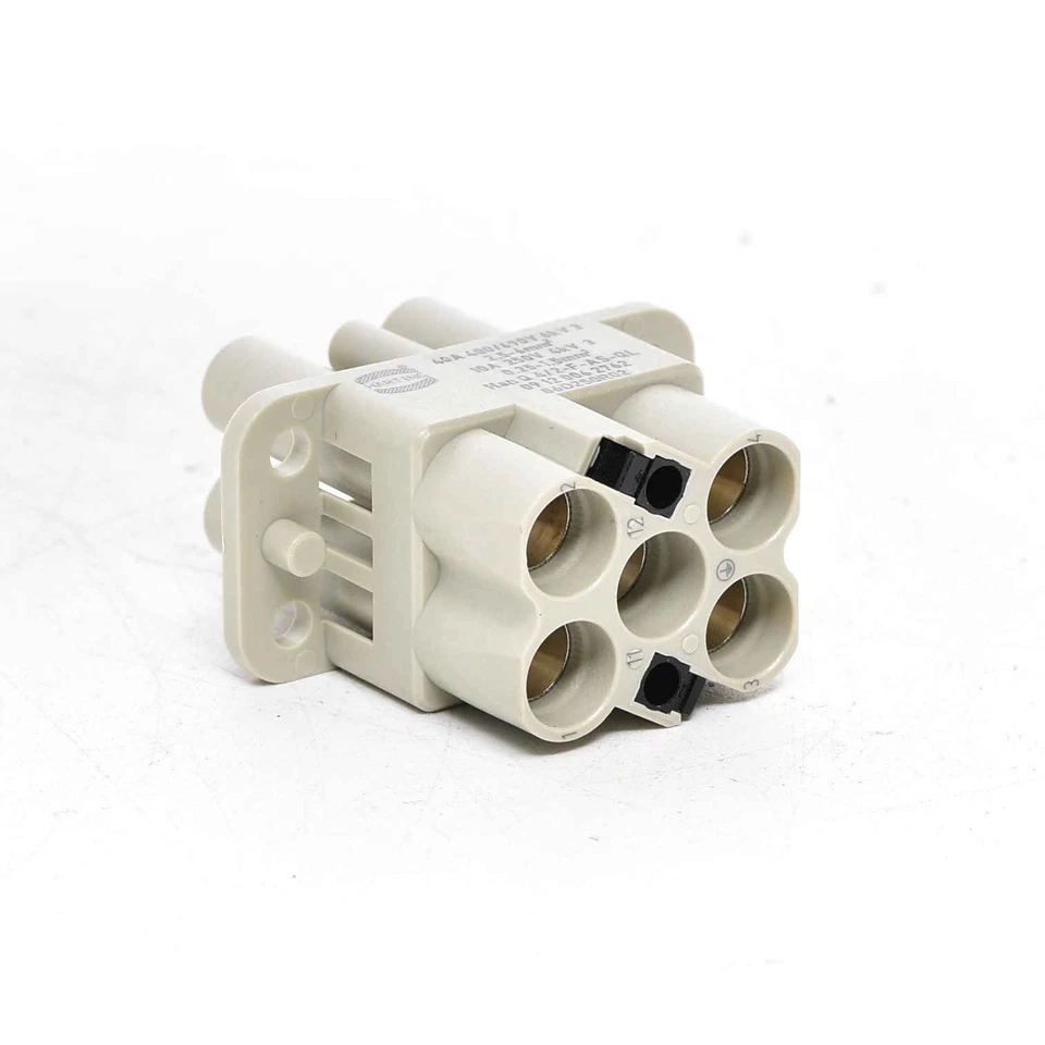 1Stk Harting Stecker Einsatz 09 12 006 2762 Han Q 4/2 F-AS-QL 2,5-6mm² -unused- - Bild 2 von 3