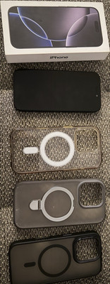 Apple iPhone 16 Pro 128 GB Schwarz Smartphone iOS Stil Slate OVP MagSafe