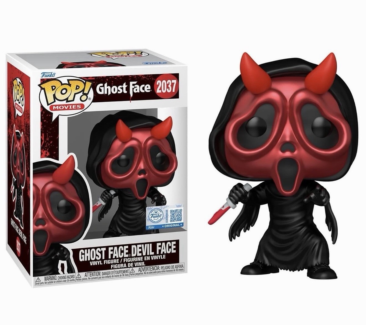 Funko Pop! Scream-Ghost Face-Ghost Face Devil Face-Amazon