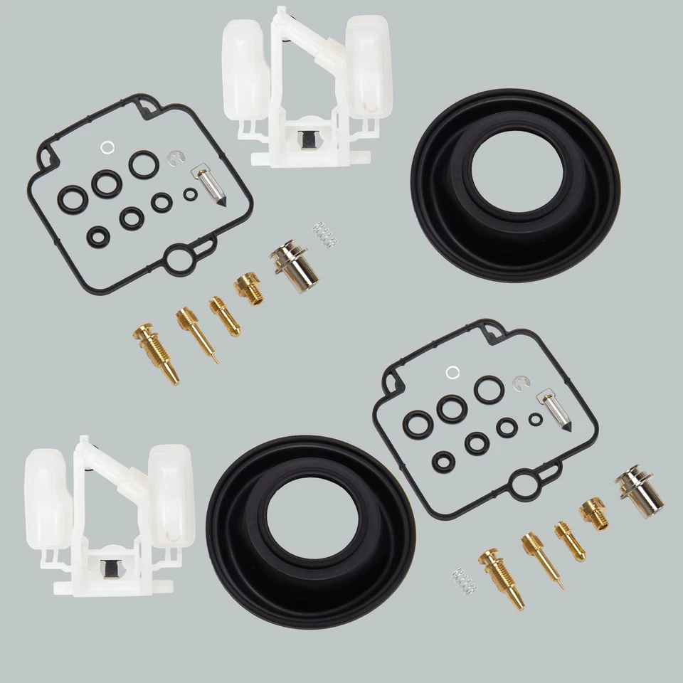 Compatível com 1990-2000 Suzuki GS500E kit de reparo de carburador reconstruído diafragma flutuador - Imagem 3 de 4