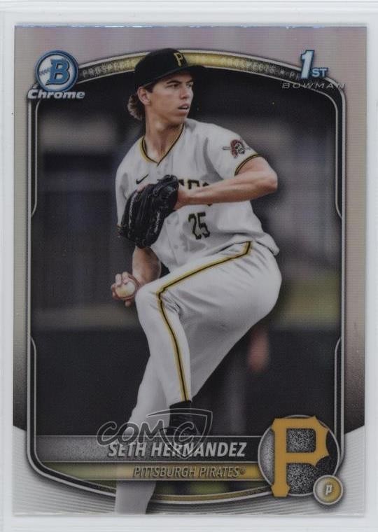 2025 Bowman Draft Chrome Refractor Seth Hernandez #BDC-25 5d5