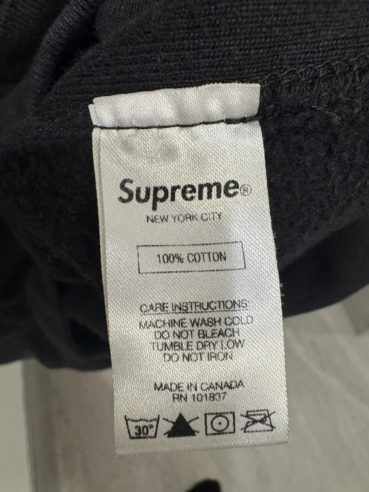 Felpa con cappuccio Supreme Bandana Box 2019 logo Paisley nera media