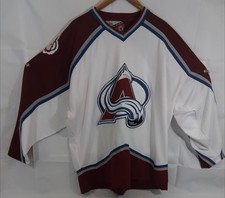 NHL Colorado Denver AVALANCHE Pro PLAYER Jersey XXL/XXGD/XXG Made in Korea