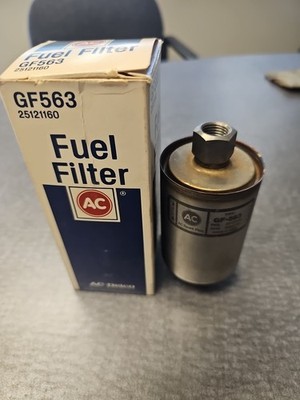 New Genuine ACDelco GF563 Casite Fuel Filter 25121160 OEM