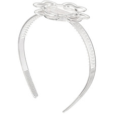 Graduation Cap Headband Insert Clear - Original Four Leaves Clover - Secure