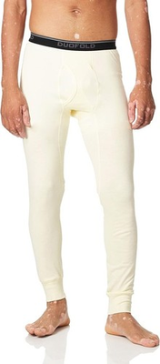 #ad Champion KMW2 Men#x27;s Duofold Originials Thermal Baselayer Warmer Pants White $8.00