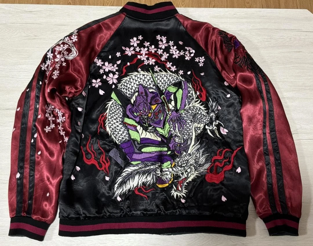 Evangelion Jacket In Men's Coats & Jackets for sale | eBay