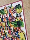 Artist "Toto" Haitian Art Painting Haitian Village Market Scene Felix Jean? — photo 8