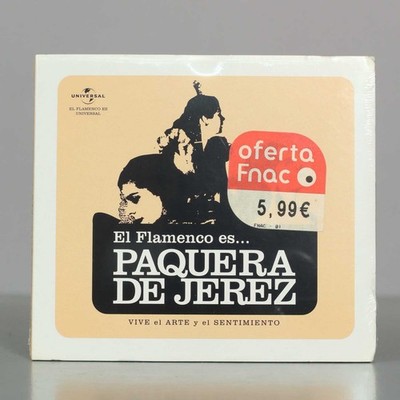 CD. El Flamenco es... Paquera de Jerez - Vive el Arte y el Sentim