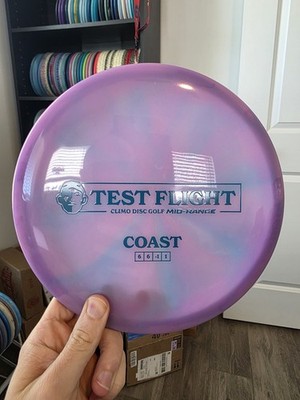 Climo Test Flight Coast  - Z Swirl - Discraft Made - Disc Golf Midrange