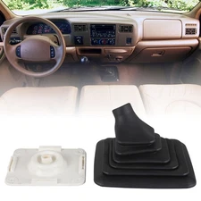 Manual Shifter Lever Boot Cover for Ford F250 F350 F450 1999-2007 F81Z-7277-BB