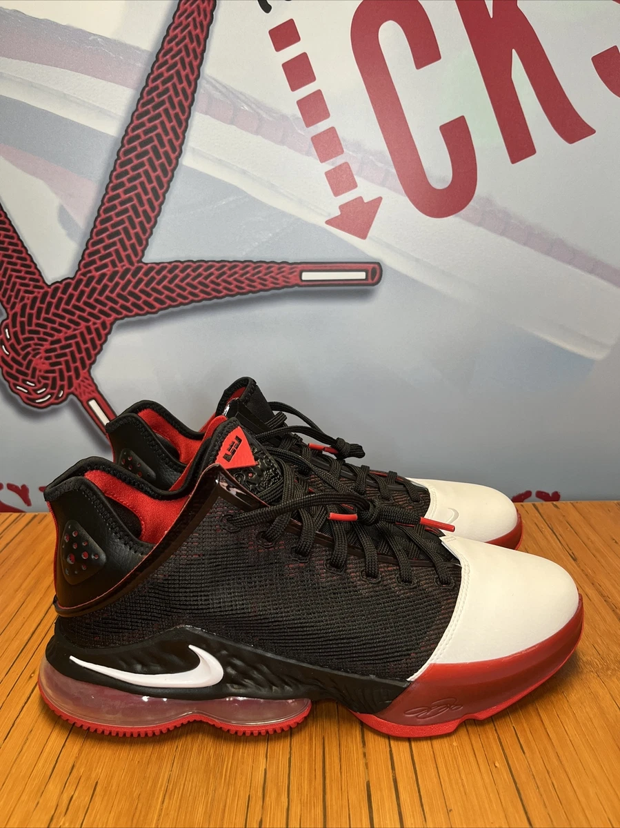 lebron red black white