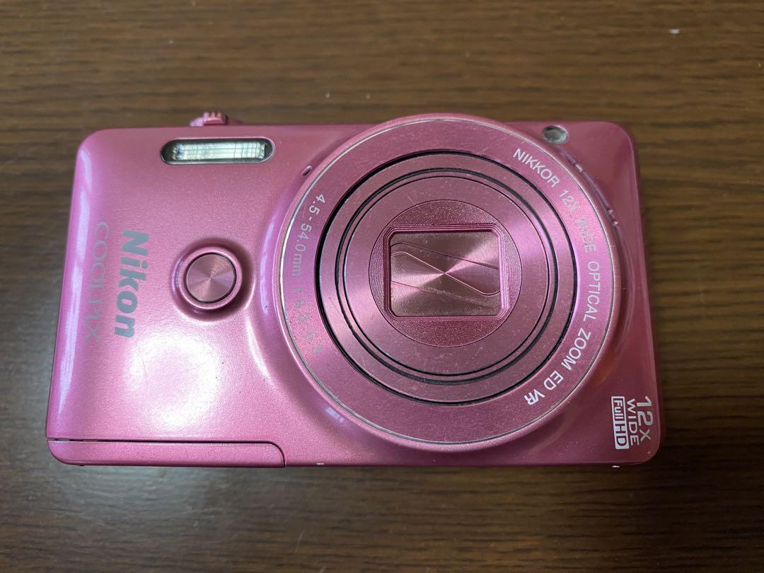Nikon COOLPIX S6900 16.2 MP 12x Optical Zoom 3 in LCD Pink Nikon COOLPIX S6900 16.2 MP 12x Optical Zoom 3 in LCD Pink