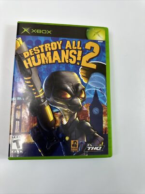 Destroy All Humans 2 (Xbox, 2006) Complete Tested Working - Free Ship
