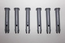 "GRAY" BESTWAY ABOVE GROUND SMALL METAL FRAME REPLACEMENT POOL PINS CLIPS 6 PK.