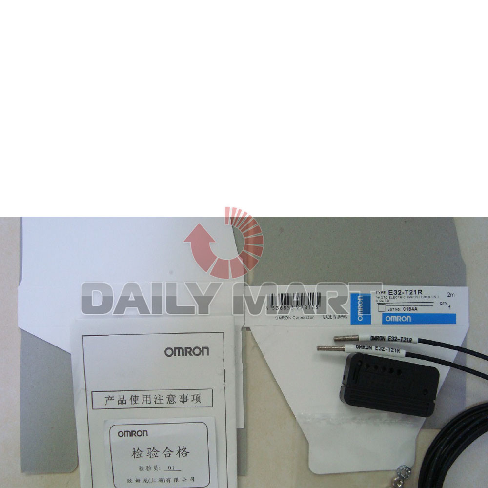Brand New in Box Omron E32-T21R Fiber Optic Sensor